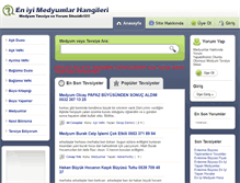 Tablet Screenshot of medyumtavsiyeediyorum.com